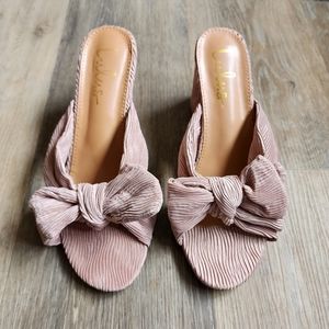 LULUS BOW KNOTTED SANDALS